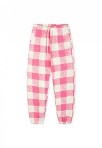 10DAYS BAR JOGGER FOAM CHECK - Pantaloni sportivi - bright pink