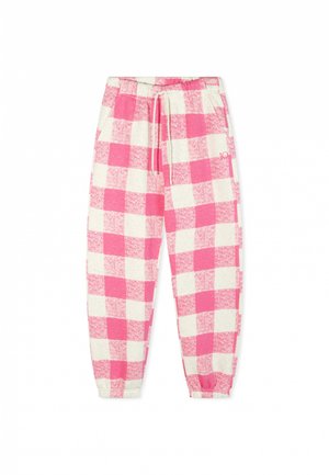 10DAYS BAR JOGGER FOAM CHECK - Pantalones deportivos - bright pink