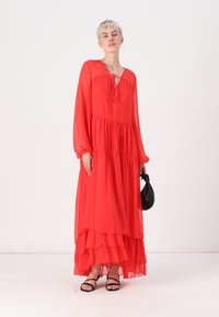 VILA VIKALE MAXI DRESS - Roupa de cerimónia - poppy red