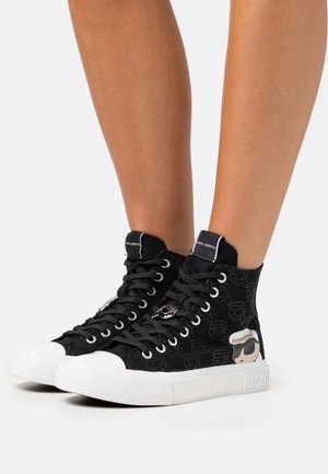 KARL LAGERFELD, Baskets basses - black