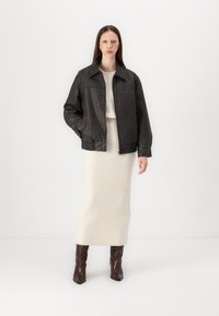 BDG Urban Outfitters BILLIE - Jakna iz umetnega usnja - black