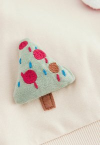 Next CHRISTMAS CREW NECK  - REGULAR FIT - Felpa - ecru cream