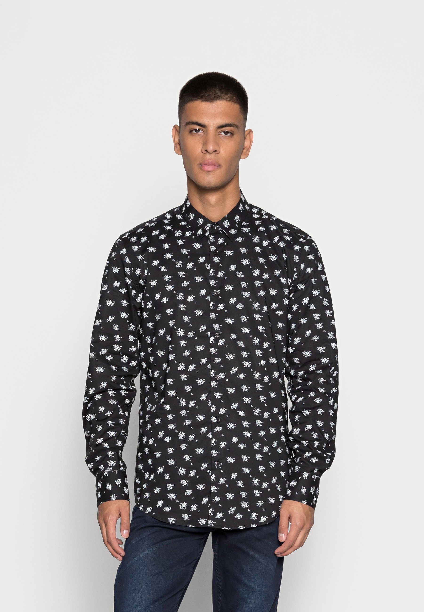 Antony Morato NAPOLI SLIM FIT - Overhemd - black/zwart - Zalando.nl