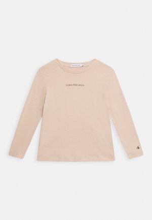 LOGO - Long sleeved top - pale rose