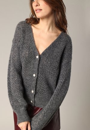 DEELUXE, DORFI - Gilet - dunkelgrau mel