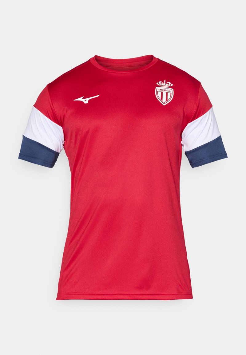 Mizuno T-shirt print bordeauxrood