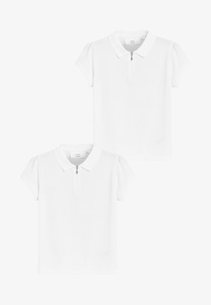 2 PACK - Polo marškinėliai - white