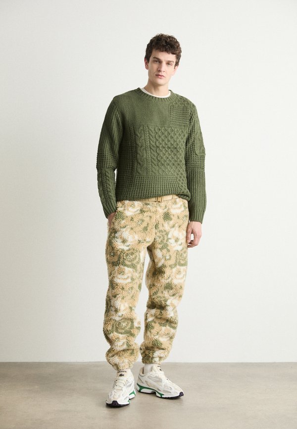 Tracksuit bottoms - beige vert kaki gris iav3