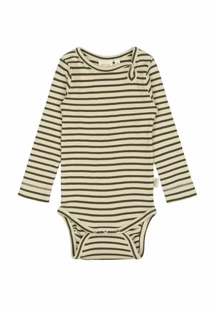 Body - green leaf off white