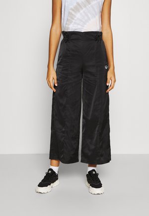 7/8 TRACK PANTS - Trousers - black