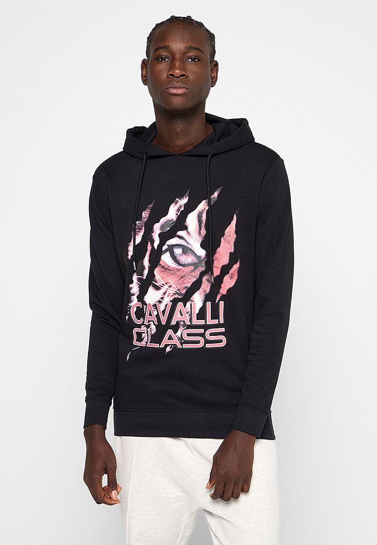 Cavalli Class Hoodie zwart Cavalli Class Hoodie zwart