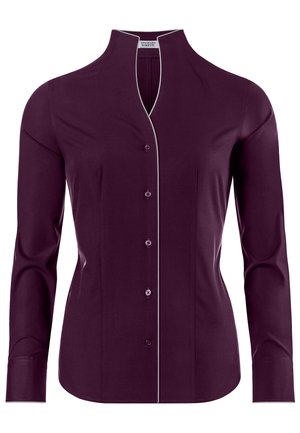 LEICHT TAILLIERT - Hemdbluse - aubergine