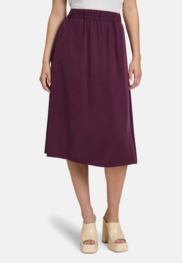 A-Linien-Rock - dark aubergine