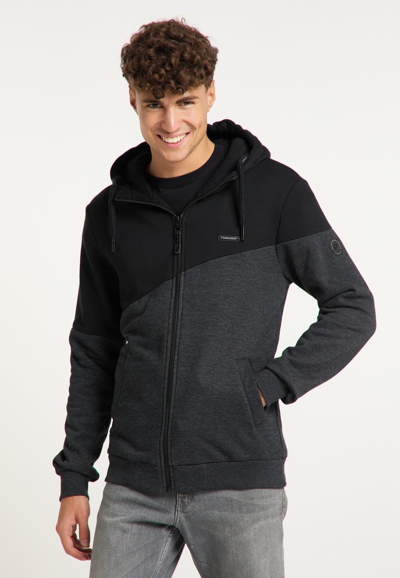 Herren Kapuzenpullover | Ragwear WINGS Sweatjacke black/schwarz - CB11791 Herren Kapuzenpullover | Ragwear WINGS Sweatjacke black/schwarz - CB11791