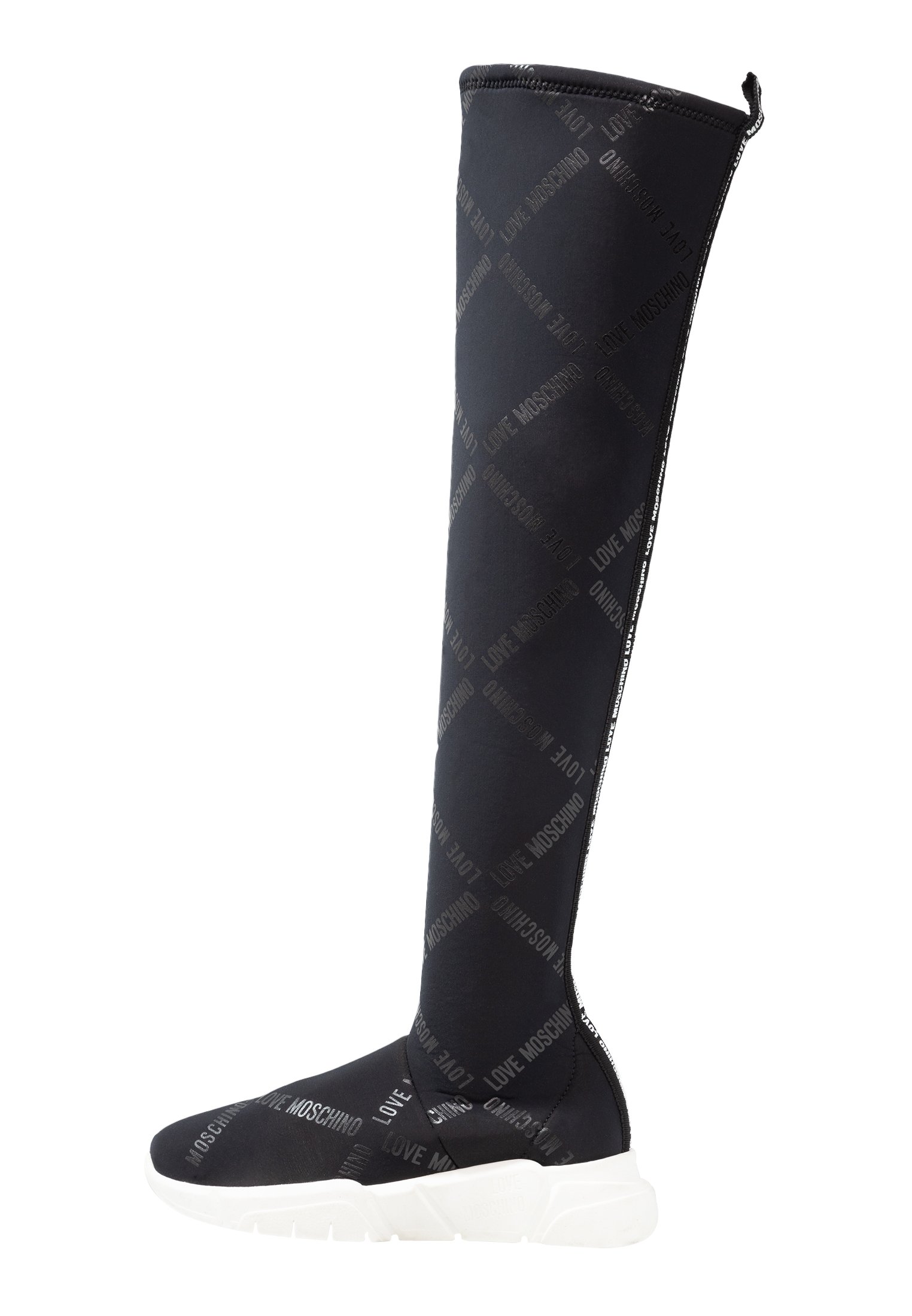 Love moschino over the knee boots Clearance