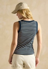 Tom Joule REGULAR FIT - HARBOUR STRIPED - Top - navy cream