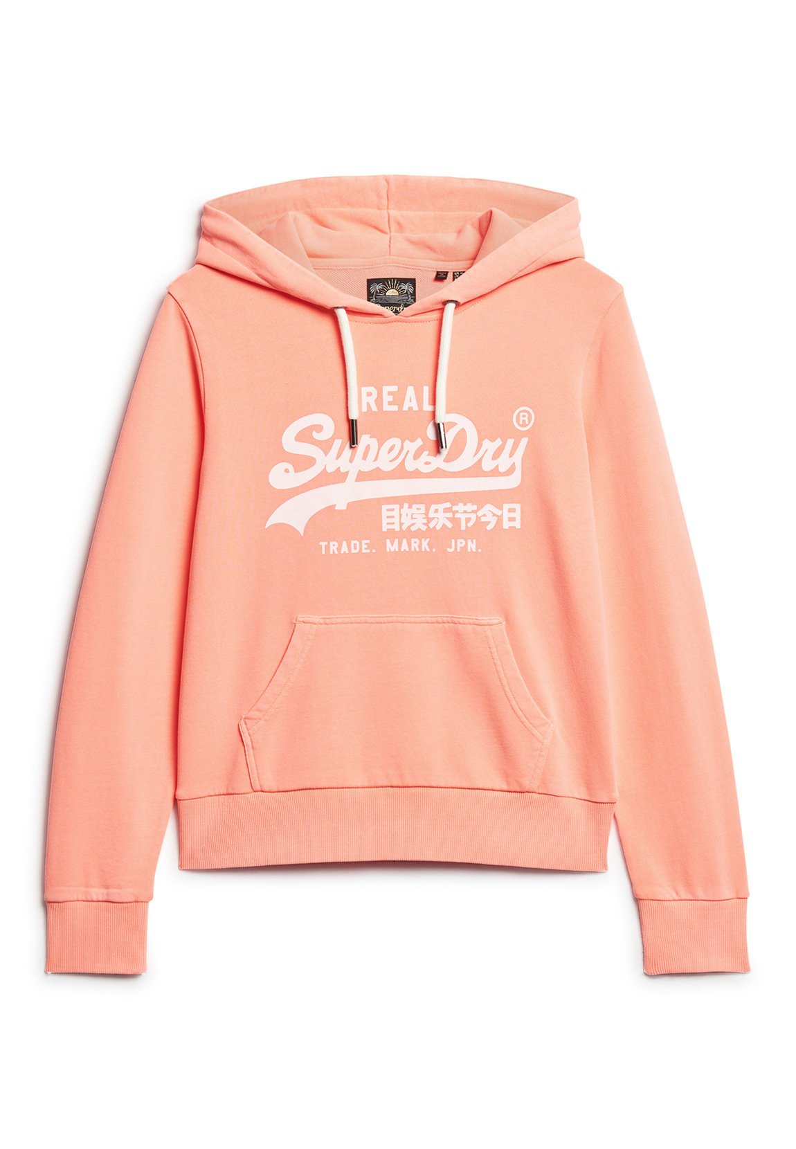 Zalando Hoodie Damen Orange Superdry Co Kapuzenpullover Lachs