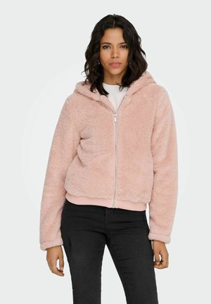 ONLANNA - Giacca in pile - rose smoke