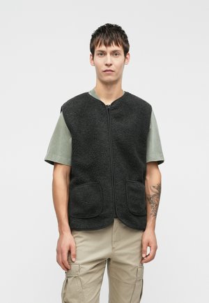 ONSTONY VEST - Strukirani kaput - dark grey