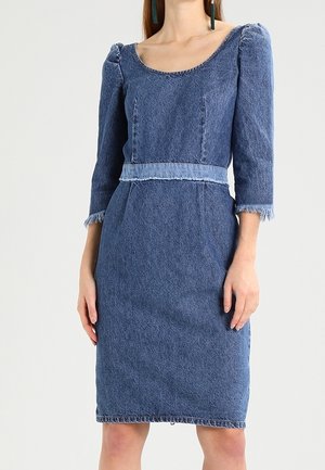 Farkkumekko - blue denim