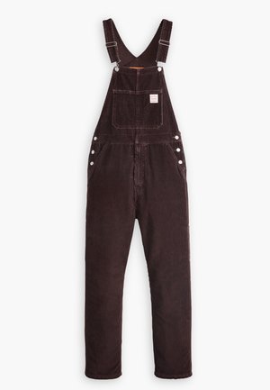 Jeans Latzhosen - brown