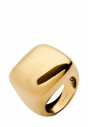 CUADRADO EFECTO PULIDO - Anillo - gold-colored