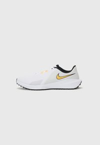 Unselected, white/topaz gold-coloured/black