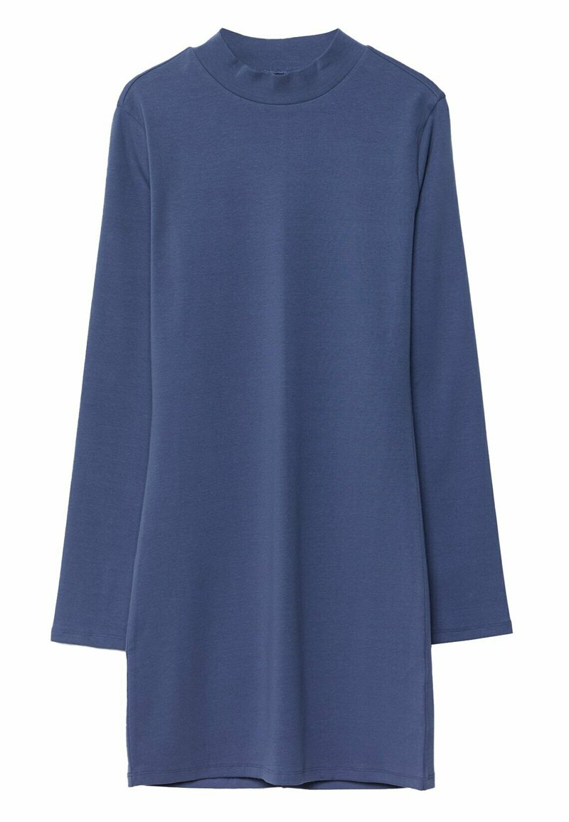 Stradivarius Gebreide jurk donkerblauw