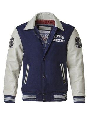 BRONX - Bomber Jacket - navy beige