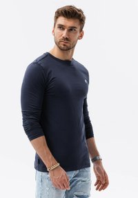 Ombre Pitkähihainen paita - navy blue and white