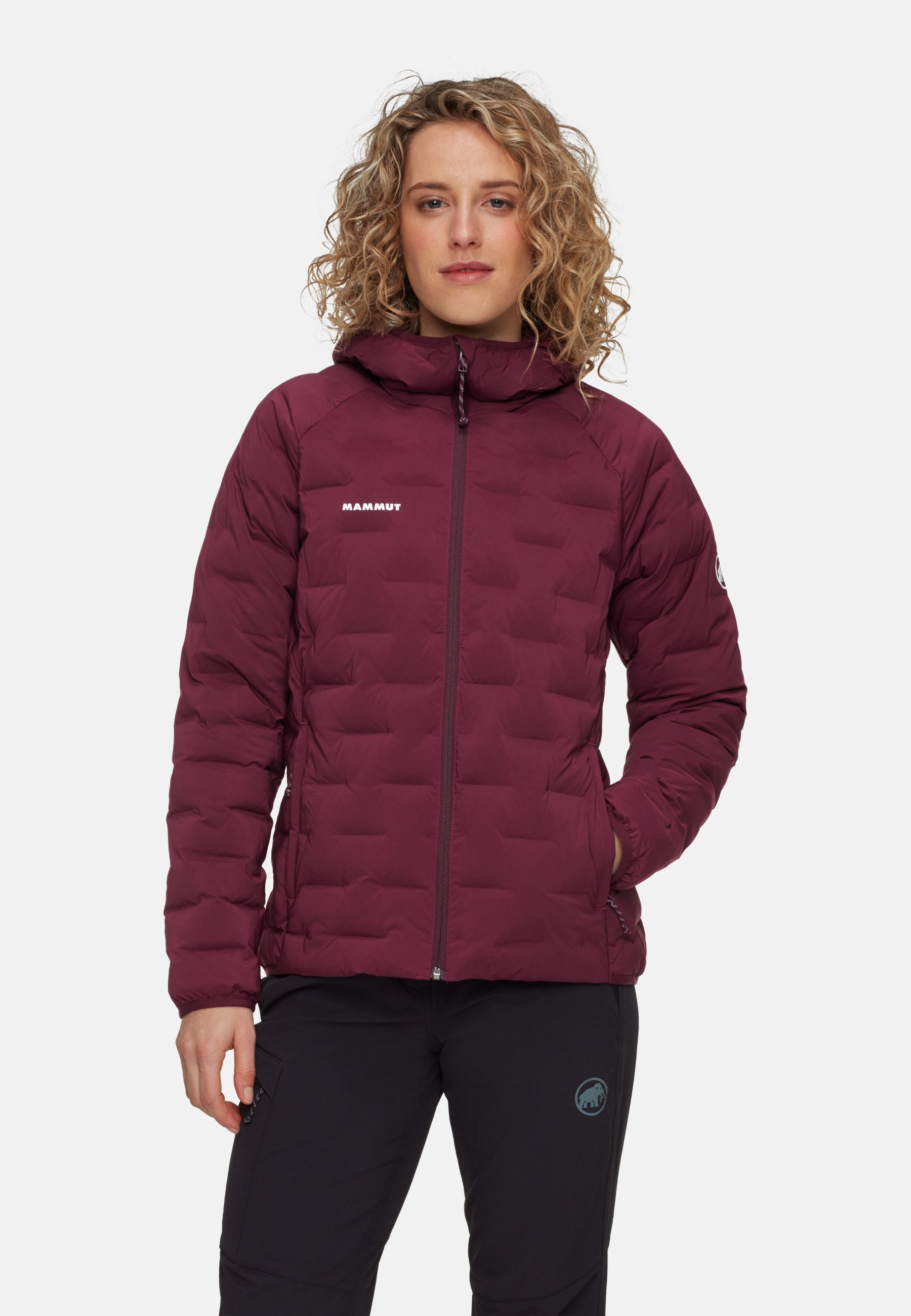 Mammut Veste à Capuche Hardshell Femme - Alto Guide - quartz dust-brick