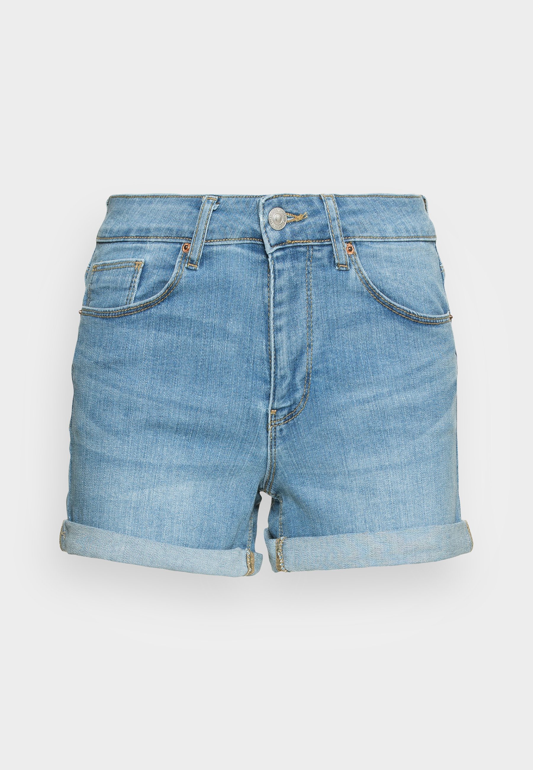 Springfield DENIM BAJO - Shorts vaqueros - medium blue/blue denim -  Zalando.es