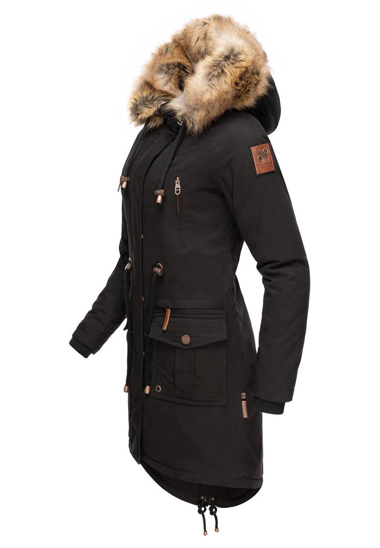 Jacket Navahoo Parka Schwarz Navahoo ROSINCHEN Winter Coat Black
