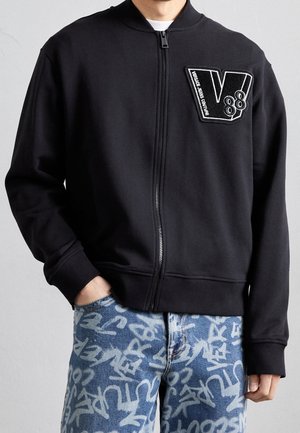 Versace Jeans Couture Felpa con zip - black