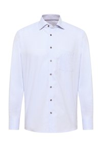 STRUKTURIERTES NATTÉ MODERN FIT - Hemd - hellblau