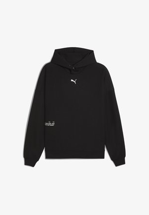 Džemperis su gobtuvu - black