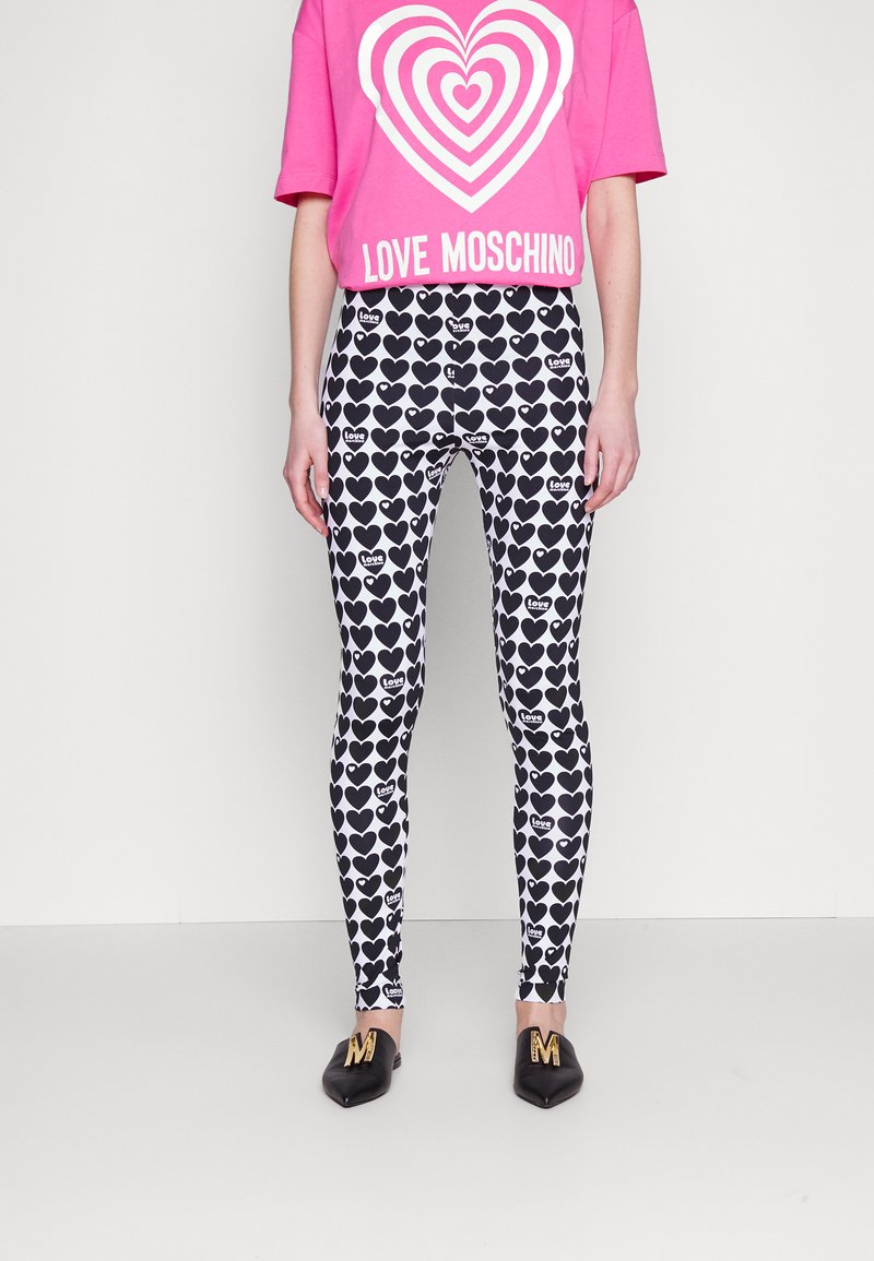 Love Moschino Leggings Trousers white Zalando.co.uk