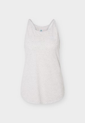 ODLO, RUN EASY LINENCOOL TANK - Sports T-shirts - stone grey melange