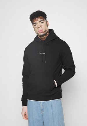 CENTER LOGO HOODIE - Sweatshirt - black
