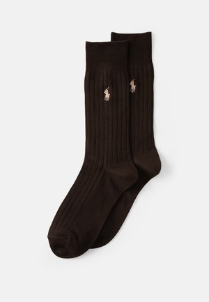 EGYPTIAN RIB-CREW SOCK-2 PACK - Skarpety