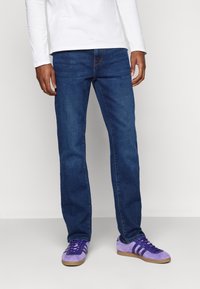 Pier One Vaqueros rectos - dark blue denim