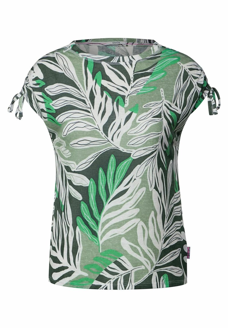 Cecil OPTIK - T-Shirt print - grün - Zalando.de