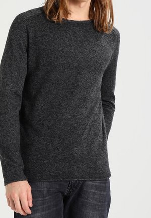 Jumper - mottled dark grey