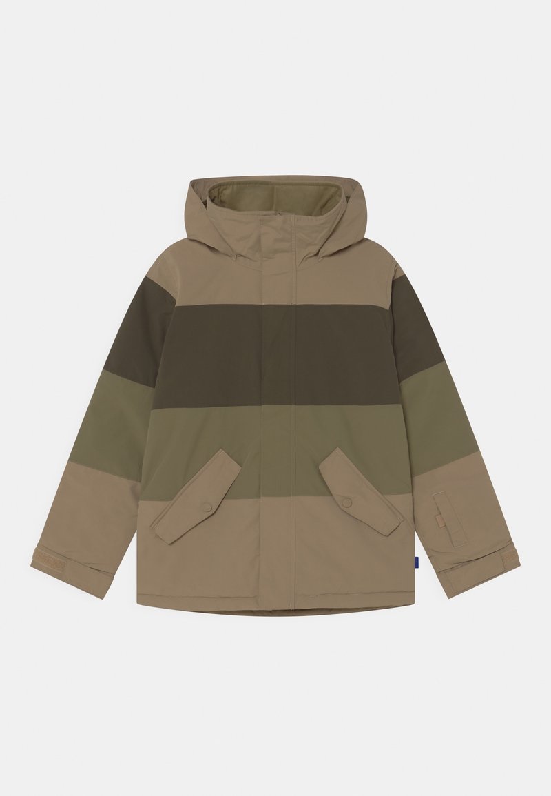 Burton BOYS SYMBOL - Snowboardjacka - kelp/forest night/martini olive