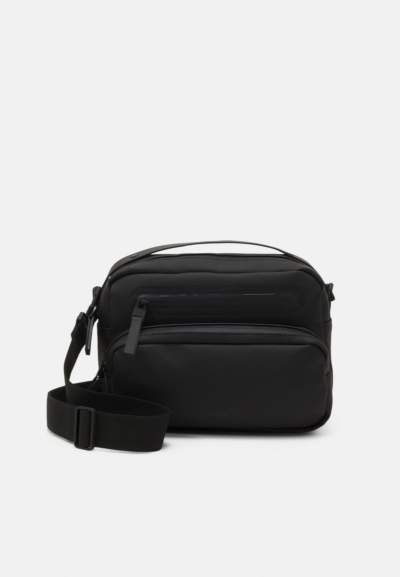 Rains CARGO BOX BAG UNISEX - Across body bag - black - Zalando.ie