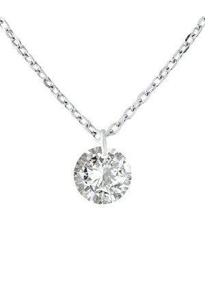 LOVE NECKLACE WITH PENDANT 6 MM FINE SILVER 925/1000 - Collier - argentée couleur