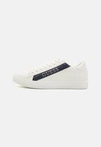 Unselected, white/blue