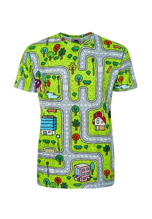CITY CARPET - Print T-shirt - green