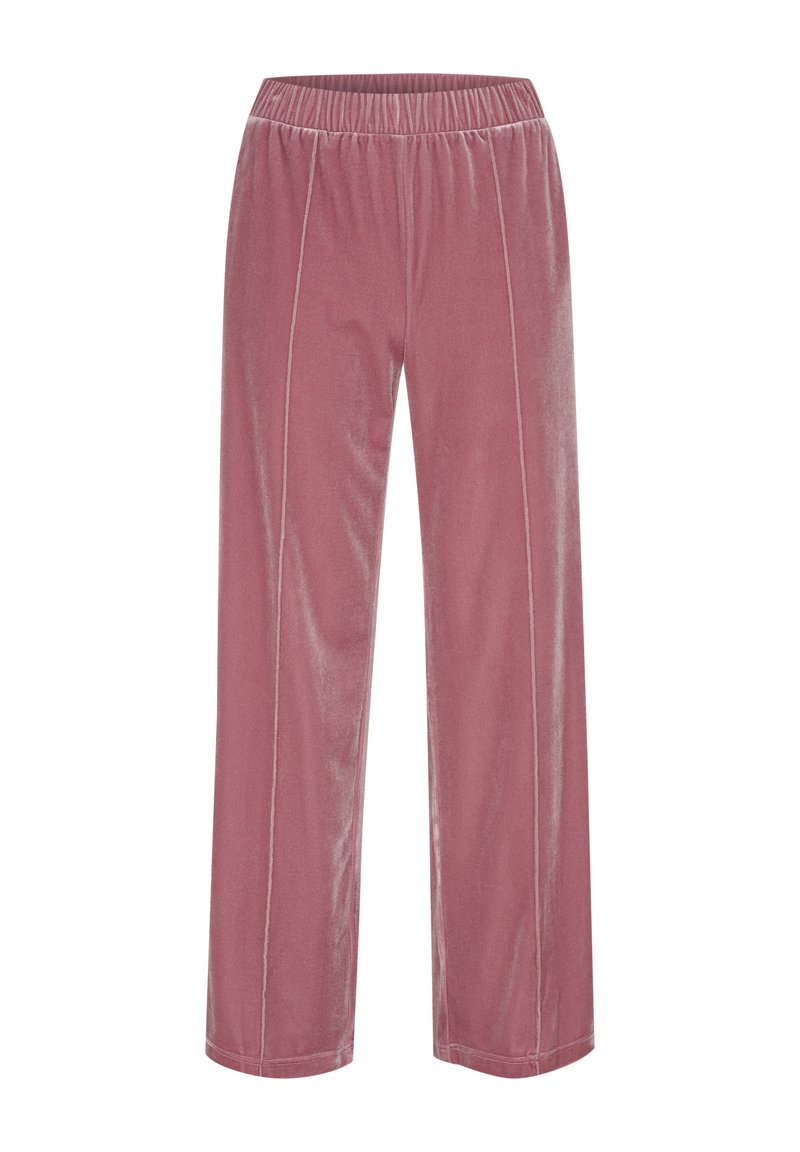 Saint Tropez Broek gemêleerd donkerroze