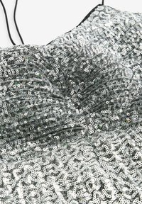 Next SEQUIN OMBRE - Robe de cocktail - silver